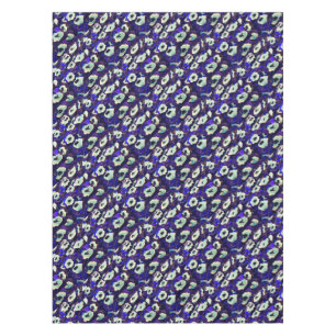 Turkse Boncuk Eye Shaped Amulet Bizarre Art Tafelkleed