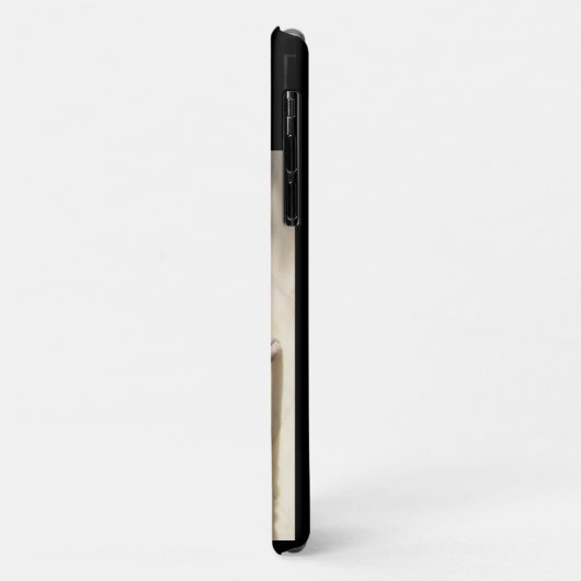 TURKSE CAT MONOGRAM Case-Mate iPhone CASE (Achterkant/links)