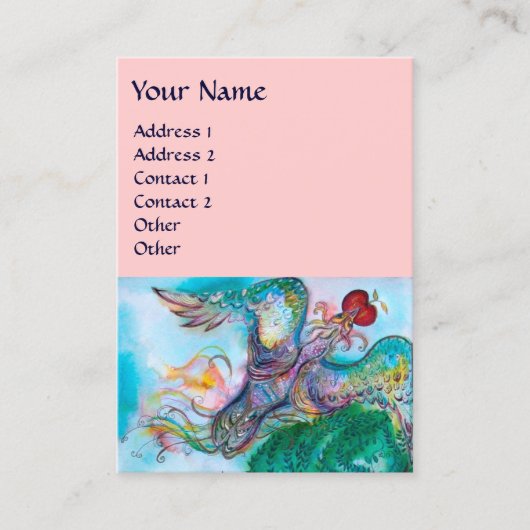 TURKSE FAIRY TALE / FLYPHOENIX MET APPLE VISITEKAARTJE (Voorkant)