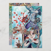 TURKSE FAIRY TALE, heldere rode paarse vonk Aankondiging (Voorkant / Achterkant)