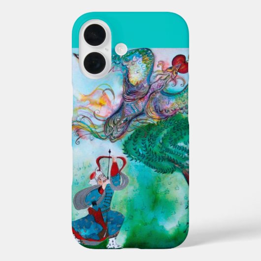 TURKSE FAIRY TALE / PHOENIX EN ARCHER Blauwgroen G Case-Mate iPhone Case (Achterkant)