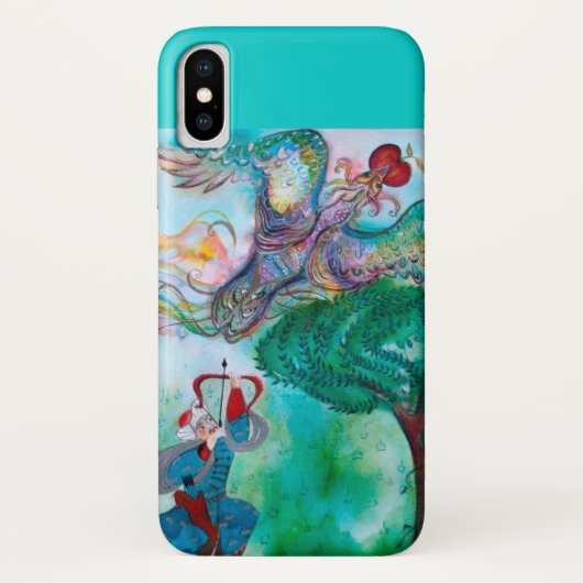 TURKSE FAIRY TALE / PHOENIX EN ARCHER Blauwgroen G Case-Mate iPhone Case (Achterkant)