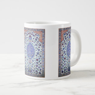 Turkse florale tegels grote koffiekop