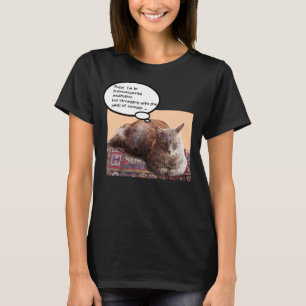 TURKSE KAT IN TRANSCENDENTALE BEMIDDELING T-SHIRT