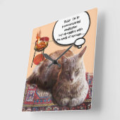 TURKSE KAT IN TRANSCENDENTALE BEMIDDELING VIERKANTE KLOK (Hoek)