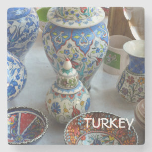 Turkse keramiek stenen onderzetter