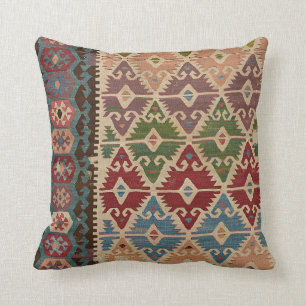 Turkse Kilim Tapijt Vloerkleed Kussen