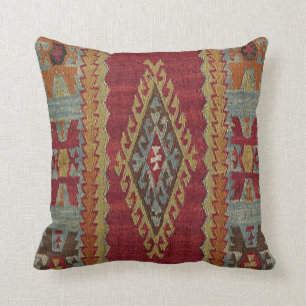 Turkse Kilim Tapijt Vloerkleed Kussen