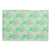 Turkse komkommers abstract pokkenpatroon kussensloop (Achterkant)