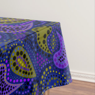 Turkse komkommers abstract pokkenpatroon tafelkleed