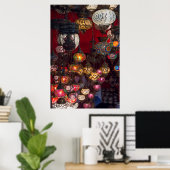 Turkse lantaarns op de markt poster (Thuiskantoor)