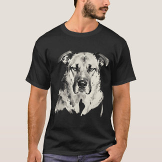 Turkse rassen Inkt Schildering Close-up T-shirt