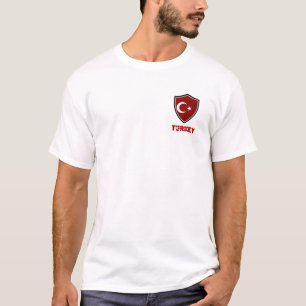 Turkse schildvlag T-Shirt