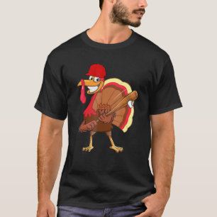 Turkse speler Baseball Thanskgiving 2021 T-shirt