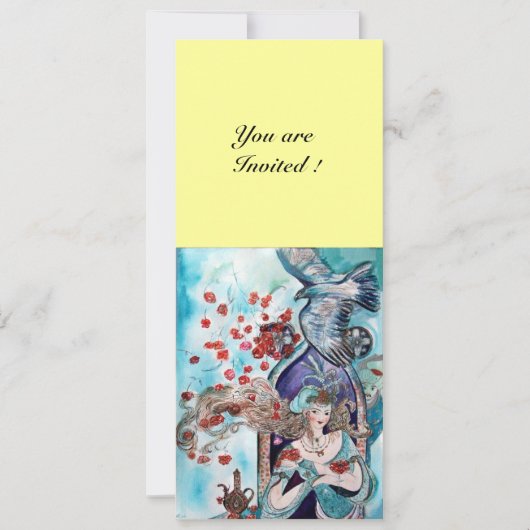 TURKSE SPROOKJE ,helder rood blauw wit geel Kaart (Voorkant)