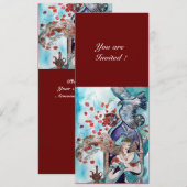 TURKSE SPROOKJE ,helder rood blauw wit Kaart (Voorkant / Achterkant)