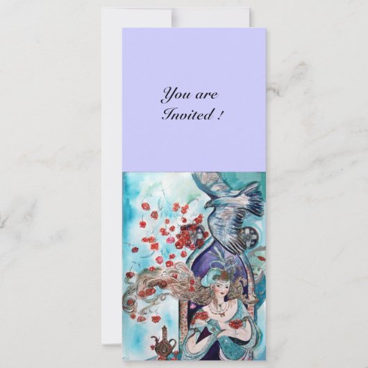 TURKSE SPROOKJE ,helder rood blauw wit Kaart (Voorkant)