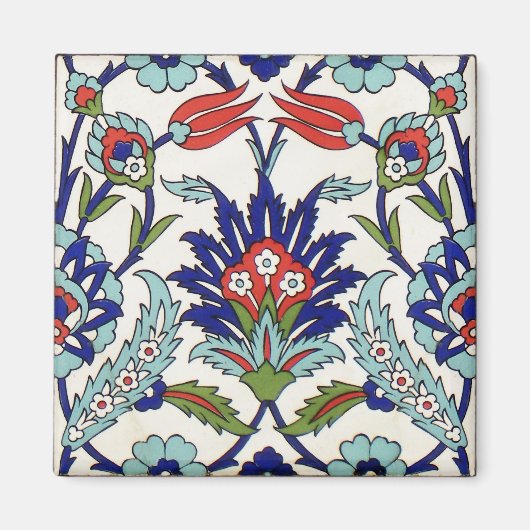 Turkse tegel Magnet Magneet (Voorkant)