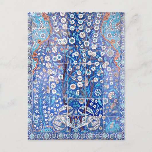  turkse tegels briefkaart (Voorkant)