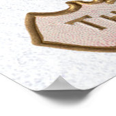  turkse Thanksgiving vreugde poster (Hoek)