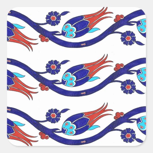 turkse tulp sticker (Voorkant)