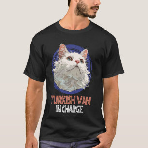 TURKSE VAN IN BEHEER Grappige Turkse Van Katteneig T-shirt