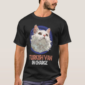 TURKSE VAN IN BEHEER Grappige Turkse Van Katteneig T-shirt