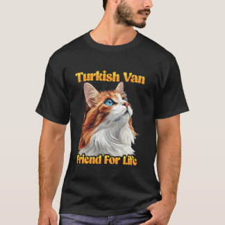 TURKSE VAN VRIEND VOOR HET LEVEN Kat Eigenaren Tur T-shirt