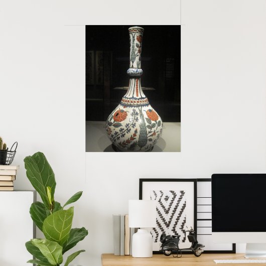 Turkse Vase Poster (Thuiskantoor)