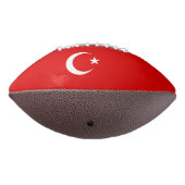 Turkse vlag american football (Gedraaid 270)