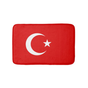 Turkse vlag badmat