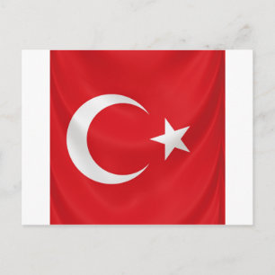 turkse vlag briefkaart