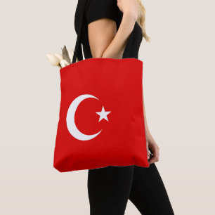 Turkse vlag draagtas