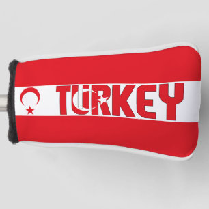 Turkse vlag: een prachtig patriottisch golfheadcover