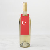 Turkse vlag flessenhanger (Op fles)
