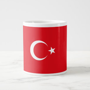 Turkse vlag jumbo mok