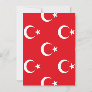 Turkse vlag kaart