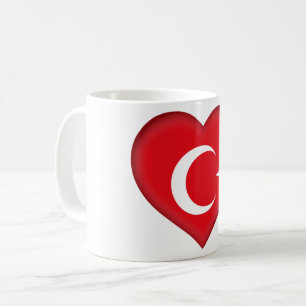 Turkse vlag koffiemok