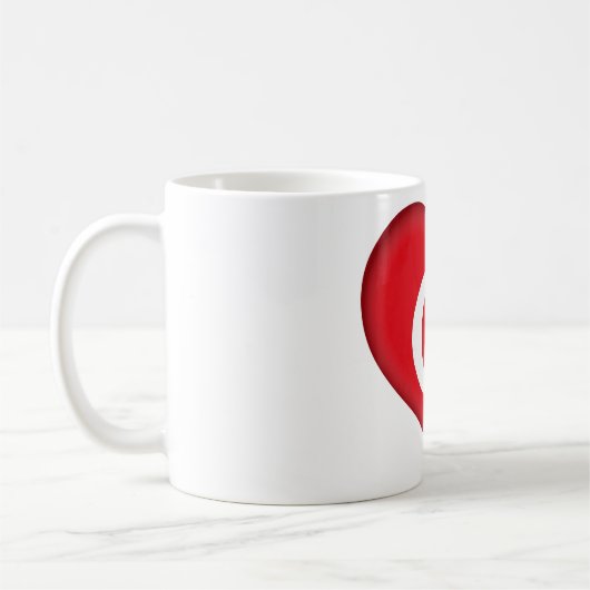 Turkse vlag koffiemok (Links)
