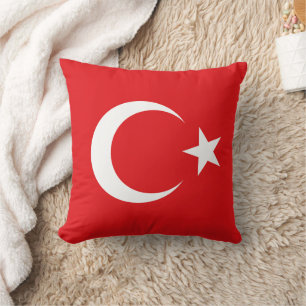 Turkse vlag kussen