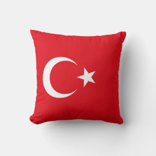 Turkse vlag kussen