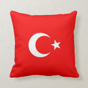 Turkse vlag kussen