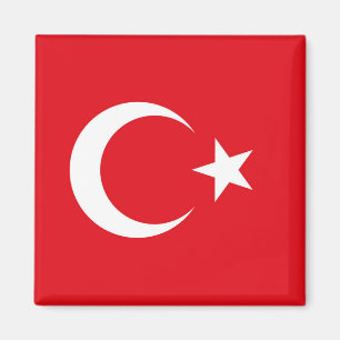 Turkse vlag magneet