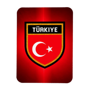 Turkse vlag magneet