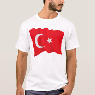 Turkse vlag Mannen T-Shirt