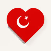 Turkse vlag notitieboek (Voorkant)