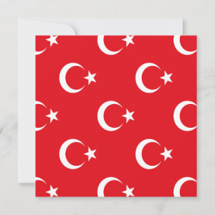 Turkse vlag save the date