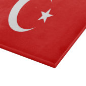 Turkse vlag snijplank (Hoek)