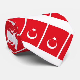 Turkse vlag stropdas