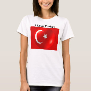 Turkse vlag t-shirt
